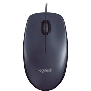 Mouse Logitech M90 1000 DPI 3 Botoes Com Fio Preto
