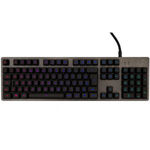 Teclado Gamer Logitech G512 RGB Com Fio Preto