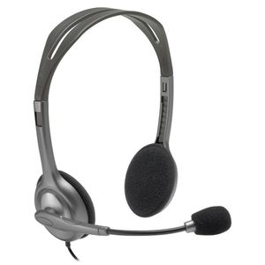 Headset Logitech H111 P3 Cinza