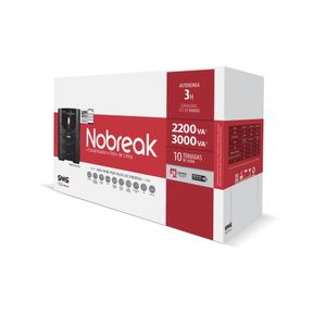 Nobreak SMS Power Vision NG 2200VA Bivolt 10 Tomadas 0027745