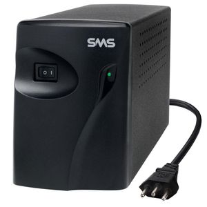 Estabilizador SMS Progressive lll 1000VA Bivolt 5 Tomadas 0016216 Preto