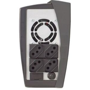 Estabilizador Ragtech Side Laser 20SDL5380 500VA Trivolt 4 Tomadas Preto