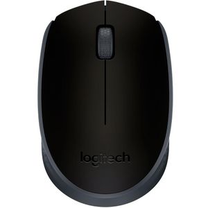 Kit 05 Mouses Logitech M170 Sem Fio Preto e Cinza