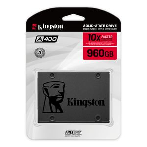 SSD 960GB Kingston A400 Sata Leitura 500MBs e Gravacao 450MBs SA400S37/960G