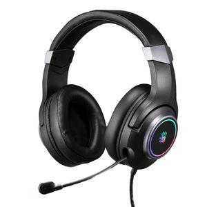 Headset Gamer USB 7.1 Bloody G350 RGB Com Microfone Preto