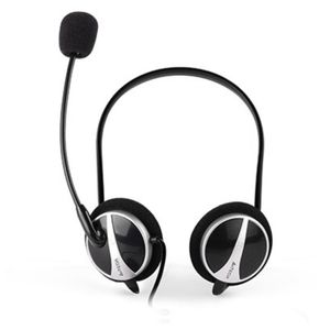 Headset Com Microfone P2 3.5mm HS-5P A4Tech Estereo Preto