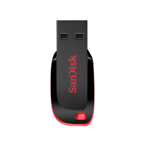 Pen Drive 128GB Sandisk Cruzer Blade USB 2.0 SDCZ50-128G-B35
