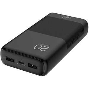 Carregador Portatil ELG 20.000mAh Power Bank USB PB200BK Preto