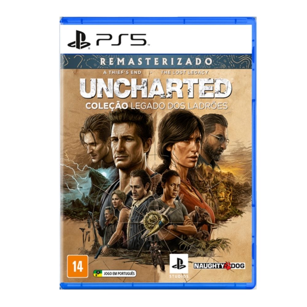 Jogo Uncharted Colecao Legado dos Ladoes PS5