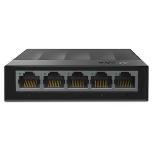 Switch  Tp-Link Gigabit de Mesa 10/100/1000Mbps 5 Portas - LS1005G