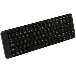 Kit Teclado e Mouse Logitech Sem Fio - MK220 Preto Outlet/OPEN BOX