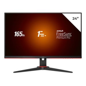 Monitor Gamer AOC 24" FHD HDMI VGA VIPER 165HZ 24G2SE Preto