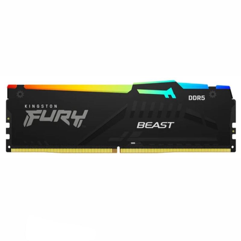 memoria-ddr5-kingston-fury-beast-rgb-16gb-5200mhz-kf552c40bba-16