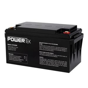 Bateria Estacionaria Powertek 12V 65Ah - EN024