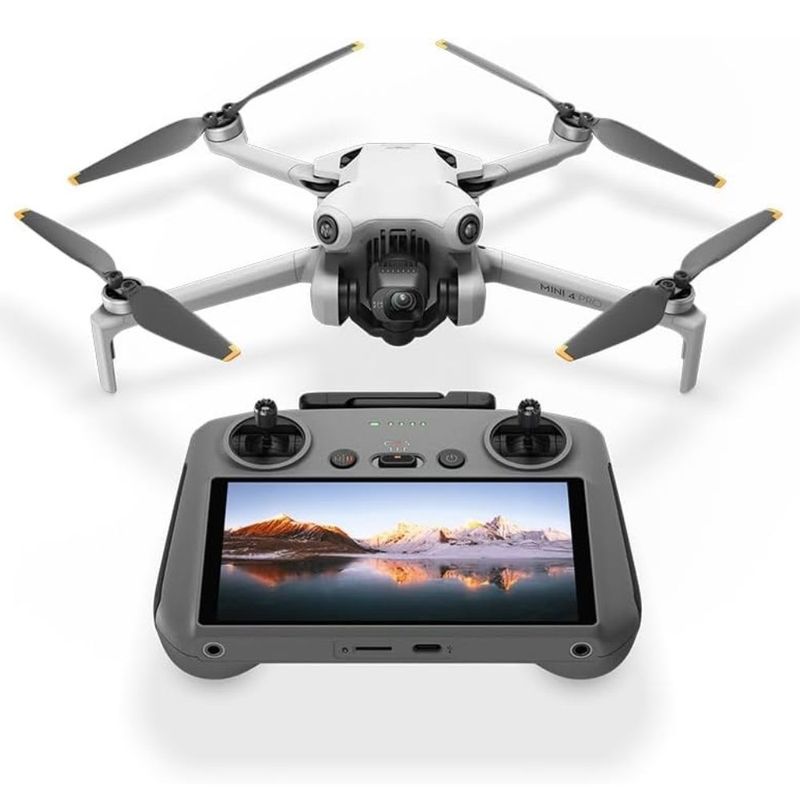 drone-dji-mine-4-pro-fly-more-combo-plus-dji-rc-com-tela-4k