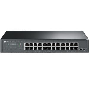 Switch Tp-Link Gigabit de Mesa ou Rack de 24 Portas 10/100/1000 TL-SG1024D Preto