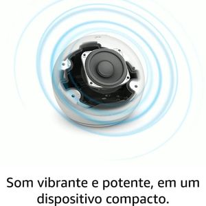Echo Dot 5 Geracao, Smart Speaker Alexa Com o Melhor Som Ja Lancado Branco