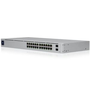 Switch Ubiquiti UniFi RJ-45 GbE 2SFP 1G 24 Portas USW-24-PoE-BR