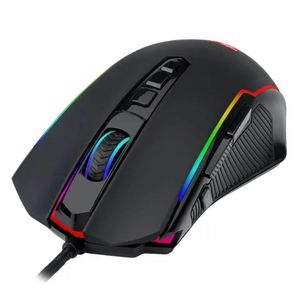Mouse Gamer Redragon Ranger Basic RGB 8000DPI 9 Botoes USB Preto