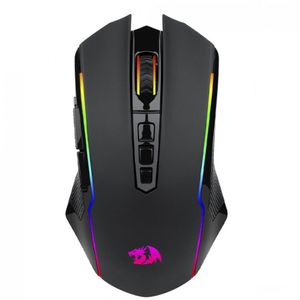 Mouse Gamer Redragon Ranger Lite Wireless RGB 8000DPI 9 Botoes Preto