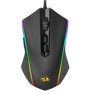 Mouse Gamer Redragon Memeanlion Chroma Lite 4200DPI 1000hz 7 Botoes Preto