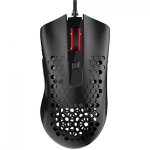 Mouse Gamer Redragon Storm Basic 12400 DPI 6 Botoes RGB Preto