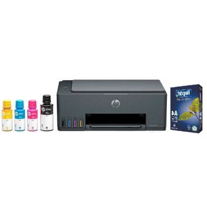 Kit Impressora HP 584 + Refis GT52/GT53 Original + Resma Papel A4