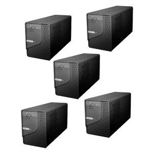 Kit 5 Nobreak SMS Lite 0.6 KVA Sen Aprox Bivolt 115 0029202