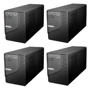 Kit Nobreak 600VA, SMS Lite, Entrada 220V e Saida 220V - 29201 C/ 04 UNIDADES