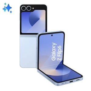 Smartphone Samsung Galaxy Z Flip 6 5G Tela 6.7" Camera Dupla 12GB RAM 256GB Azul