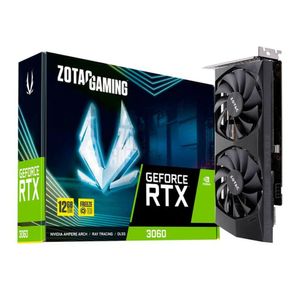 Placa de Video Zotac GeForce RTX3060 12GB GDDR6 192Bits Gaming ZT-A30600P-10M
