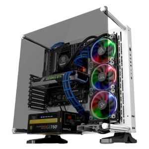 Gabinete Gamer Thermaltake Core P3 TG Snow Wall MNT SGCC Vidro Temperado Branco