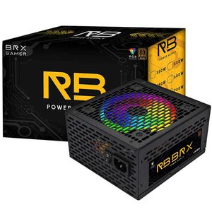 Fonte Atx 750W 80 Plus RGB Rainbow PFC Ativo - Sem Cabo