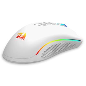 Mouse Gamer Redragon Cobra Pro, RGB, 16000 DPI, 8 Botoes, M711W-PRO Branco