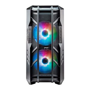 Gabinete Gamer Cooler Master Full Tower HAF 700 Vidro Temperado Cinza Titanio