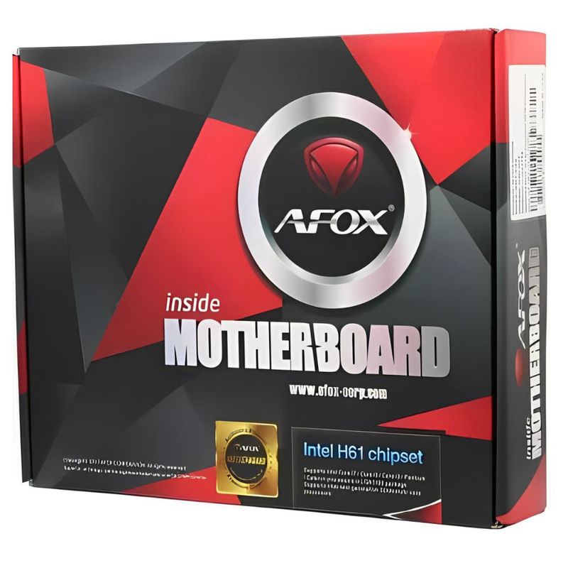 Placa-Mae Afox, Intel H61 LGA em Promocao - Primetek