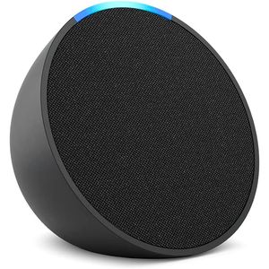 Echo Pop Amazon, com Alexa, Smart Speaker, Preto - B09WXVH7WK