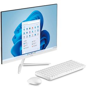 Computador All In One Ultra UB830, 23.8" Full HD, Intel Celeron N4020, 4GB RAM, SSD 120GB, Windows 11 Home, Branco