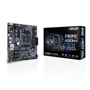 Placa Mae Asus Am4 Prime A320M-K DDR4 HDMI Outlet/ Open Box