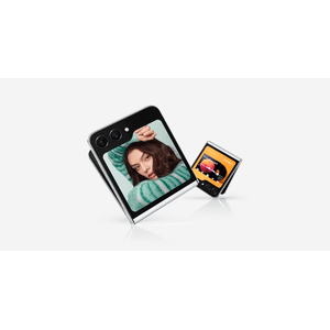 Smartphone Samsung  Galaxy Z Flip5 512GB 5G Tela 6.7" Dobravel 8GB Snapdragon Camera Dupla 12MP + Frontal 10MP Dual Chip Creme Outlet Open Box