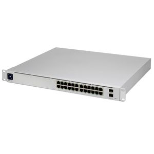 Switch Ubiquiti Gerenciavel L3, Gigabit, 24 Portas, 02 Portas Sfp+ De 10GB - Usw-Pro-24 Rack