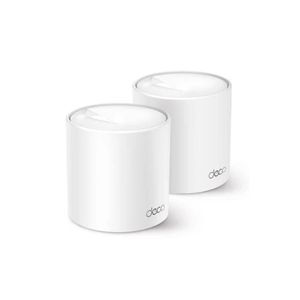 Roteador TP-Link Deco X50, AX3000, WiFi 6, 2402 Mbps, 2 Antenas Internas, Branco - Deco X50(2-pack)Roteador TP-Link Deco X50, AX3000, WiFi 6, 2402 Mbp