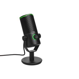 Microfone Condensador JBL Quantum Stream Studio, Cardioide, Preto - JBLSTRMSTUDIOBLK
